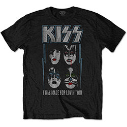 KISS Unisex T-Shirt: Made For Lovin' You