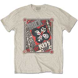 KISS Unisex T-Shirt: Rock Revolution