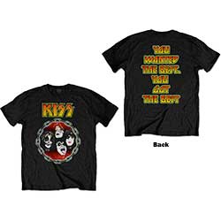 KISS Unisex T-Shirt: You Wanted The Best (Back Print)