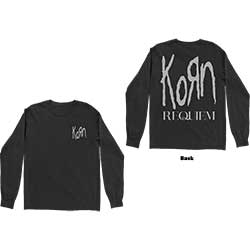 Korn Unisex T-Shirt: Requiem (Back Print) 