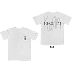 Korn Unisex T-Shirt: Requiem (Back Print)
