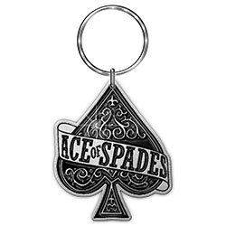 Motorhead Keychain: Ace Of Spades (Enamel In-Fill)