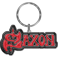 Saxon Keychain: Logo (Enamel Infill)