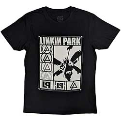 Linkin Park Unisex T-Shirt: Logos Rectangle