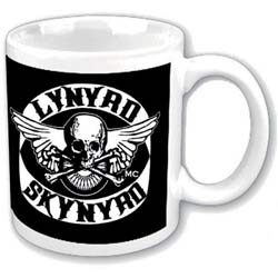 Lynyrd Skynyrd Boxed Standard Mug: Biker Logo