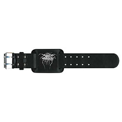 Darkthrone Leather Wrist Strap: Logo