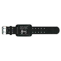 AC/DC Leather Wrist Strap: For Those About To Rock