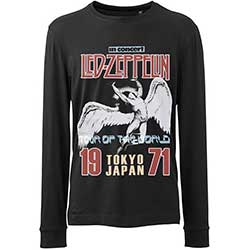 Led Zeppelin Unisex Long Sleeved T-Shirt: Japanese Icarus