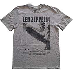Led Zeppelin Unisex T-Shirt: UK Tour '69 LZ1.