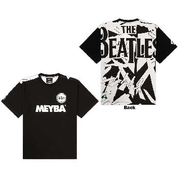 The Beatles Unisex T-Shirt: Meyba Drum & Crossing All-Over-Print