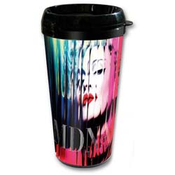 Madonna Travel Mug: MDNA (Plastic Body)