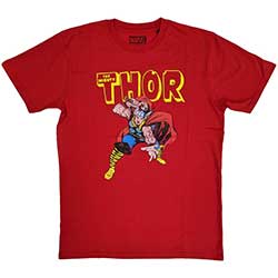 Marvel Comics Unisex T-Shirt: Thor Hammer Distressed