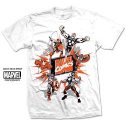 Marvel Comics Unisex T-Shirt: Marvel Montage 2.