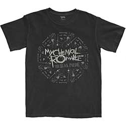 My Chemical Romance Unisex T-Shirt: Circle March