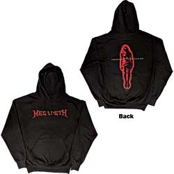 Megadeth Unisex Pullover Hoodie: Countdown To Extinction (Back Print)