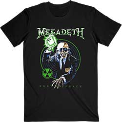 Megadeth Unisex T-Shirt: Vic Target RIP Anniversary