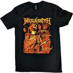 Megadeth Unisex T-Shirt: SFSGSW Tonal Glitch
