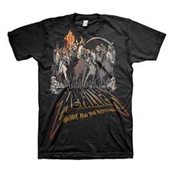 Metallica Unisex T-Shirt: 40th Anniversary Horsemen