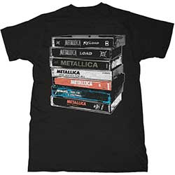 Metallica Unisex T-Shirt: Cassette