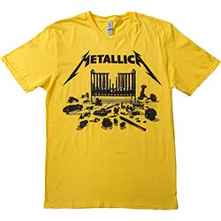 Metallica Unisex T-Shirt: 72 Seasons Simplified Cover