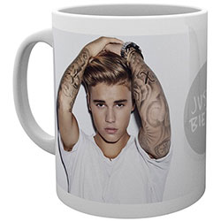 Justin Bieber Boxed Standard Mug: Hands On Head