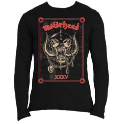 Motorhead Unisex Long Sleeved T-Shirt: Propaganda Anniversary