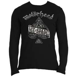 Motorhead Unisex Long Sleeved T-Shirt: Ace of Spades