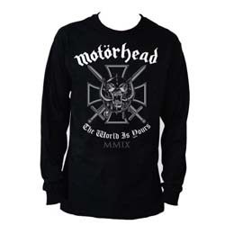 Motorhead Unisex Long Sleeved T-Shirt: Iron Cross