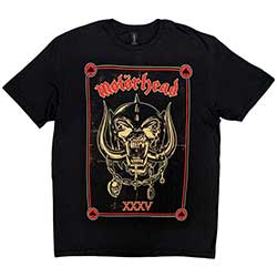 Motorhead Unisex T-Shirt: Anniversary (Propaganda)