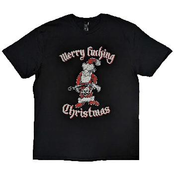 Motorhead Unisex T-Shirt: Merry Effing Christmas