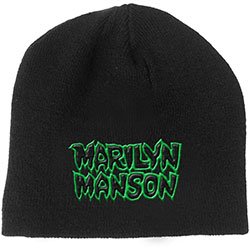 Marilyn Manson Unisex Beanie Hat: Logo