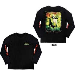 Marilyn Manson Unisex Long Sleeve T-Shirt: Death (Back & Sleeve Print)