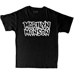 Marilyn Manson Kids T-Shirt: Classic Logo