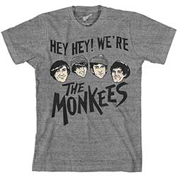 The Monkees Unisex T-Shirt: Hey Hey!