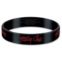 Motley Crue Gummy Wristband: Logo