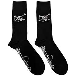 Motley Crue Unisex Ankle Socks: Skull (UK Size 7 - 11)