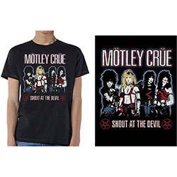 Motley Crue Unisex T-Shirt: Shout at the Devil