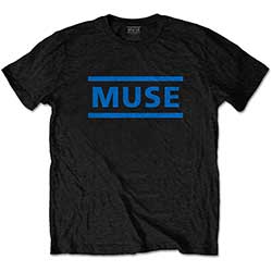 Muse Unisex T-Shirt: Dark Blue Logo
