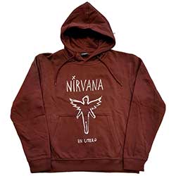 Nirvana Unisex Pullover Hoodie: In Utero Outline