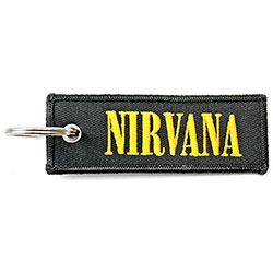Nirvana Keychain: Logo (Double Sided Patch)