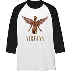 Nirvana Unisex Raglan T-Shirt: Triangle in Utero