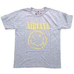 Nirvana Kids T-Shirt: Yellow Smiley