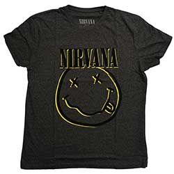 Nirvana Unisex T-Shirt: Inverse Smiley