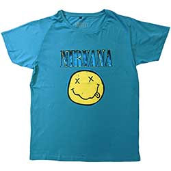 Nirvana Unisex T-Shirt: Xerox Happy Face
