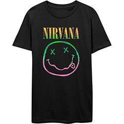Nirvana Unisex T-Shirt: Sorbet Ray Smiley