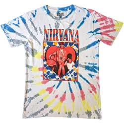 Nirvana Unisex T-Shirt: Heart (Wash Collection)