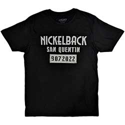 Nickelback Unisex T-Shirt: San Quentin