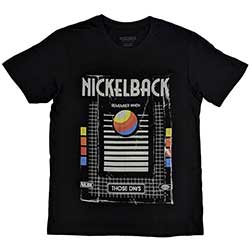 Nickelback Unisex T-Shirt: Those Days VHS