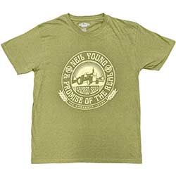 Neil Young Unisex T-Shirt: Tractor Seal