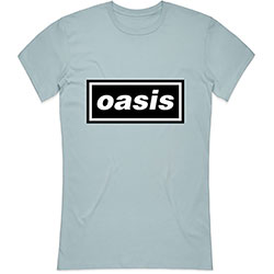 Oasis Ladies T-Shirt: Decca Logo